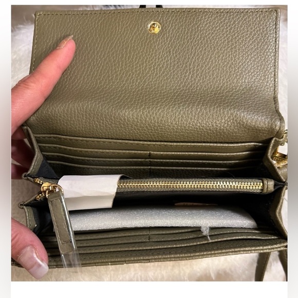 💚💚NWT-STEVE MADDEN OLIVE GREEN SHOULDER BAG AND WALLET💚💚 - Picture 15 of 17